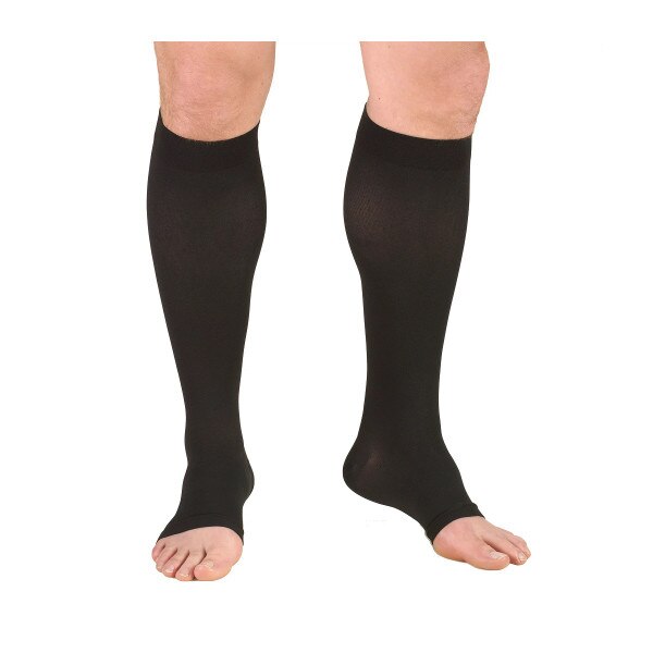 TRUFORM Open Toes Knee High Compression Stocking - 20-30 mmHg
